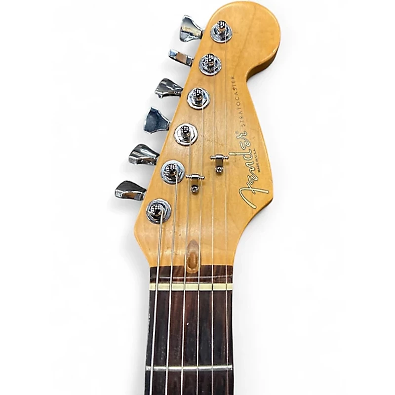 Used 1997 Fender American Standard Stratocaster Candy Apple Red Solid Body Electric Guitar