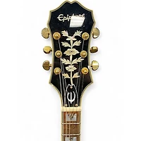 Used Epiphone Sheraton II Black Hollow Body Electric Guitar