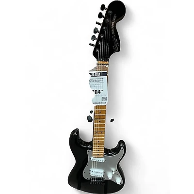 Used Squier Contemporary Stratocaster Black Solid Body Electric Guitar