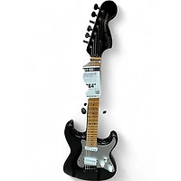 Used Squier Contemporary Stratocaster Black Solid Body Electric Guitar