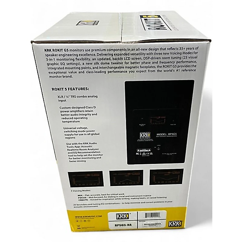 Used KRK RP5 ROKIT G5  Powered Monitor