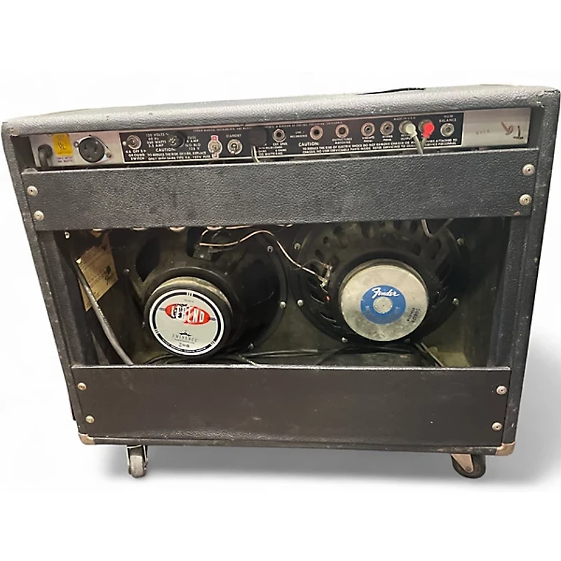 Used Fender 1968 Custom Twin Reverb 85W 2x12 Tube Guitar Combo Amp