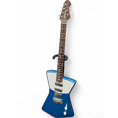 Used Ernie Ball Music Man St. Vincent Signature Blue Solid Body Electric Guitar