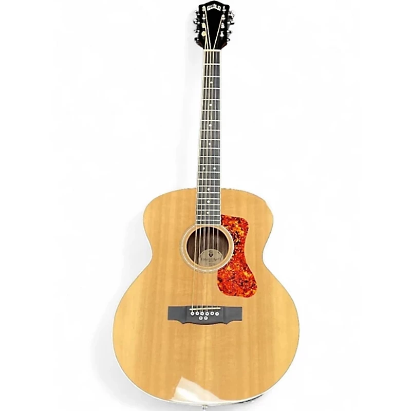 Used Guild BT-258E Natural Acoustic Electric Guitar