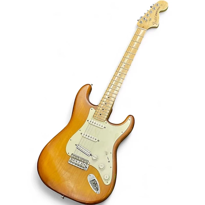 Used Fender Standard FSR Stratocaster Natural Solid Body Electric Guitar