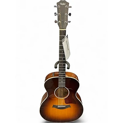 Used Taylor 214CE Deluxe Sunburst Acoustic Electric Guitar