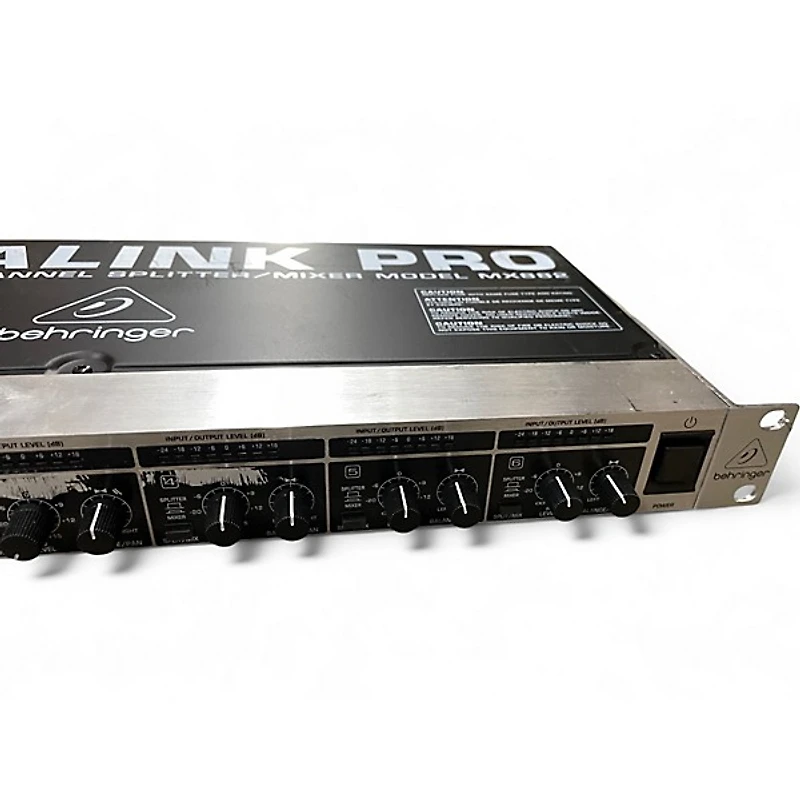 Used Behringer MX882 Unpowered Mixer