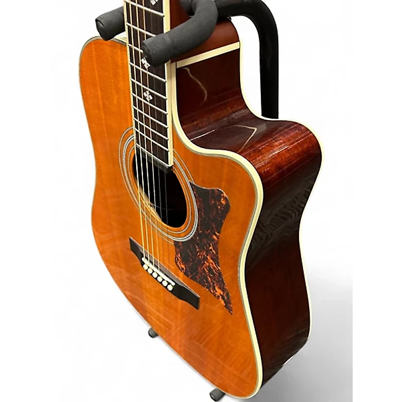 Used Epiphone Masterbuilt DR-500MCE Natural Acoustic Electric Guitar