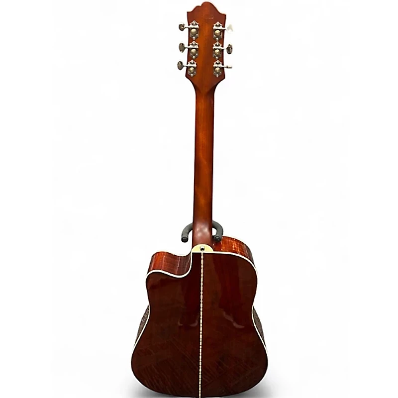 Used Epiphone Masterbuilt DR-500MCE Natural Acoustic Electric Guitar