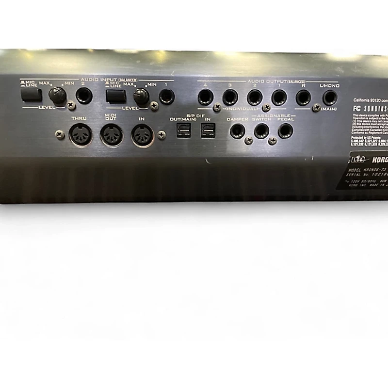 Used KORG Kronos X88 88 Key Keyboard Workstation