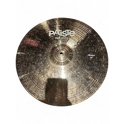 Used Paiste 16in 900 SERIES CRASH Cymbal