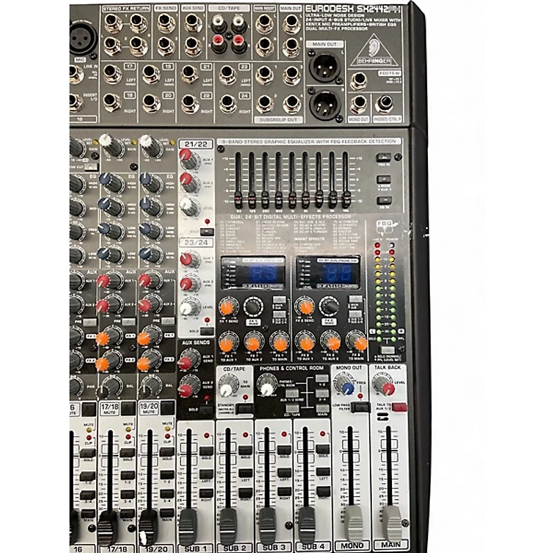 Used Behringer SX2442FX Unpowered Mixer