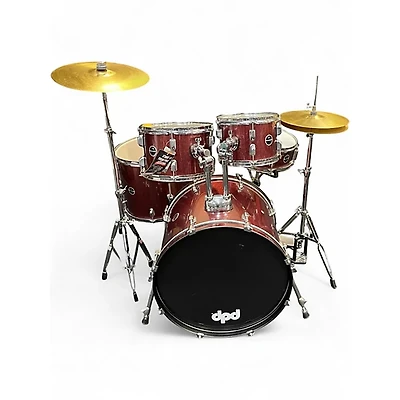 Used PDP by DW 5 Piece Encore Ruby Red Drum Kit