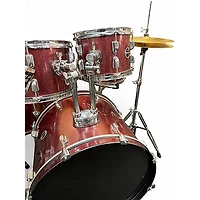 Used PDP by DW 5 Piece Encore Ruby Red Drum Kit