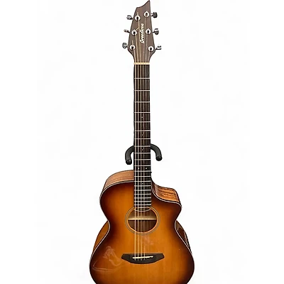 Used Breedlove Discovery Concert Cutaway Sandburst Acoustic Electric Guitar