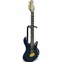 Used Ernie Ball Music Man Majesty Blue Solid Body Electric Guitar