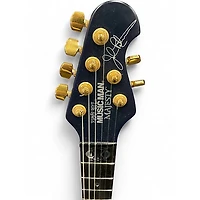 Used Ernie Ball Music Man Majesty Blue Solid Body Electric Guitar