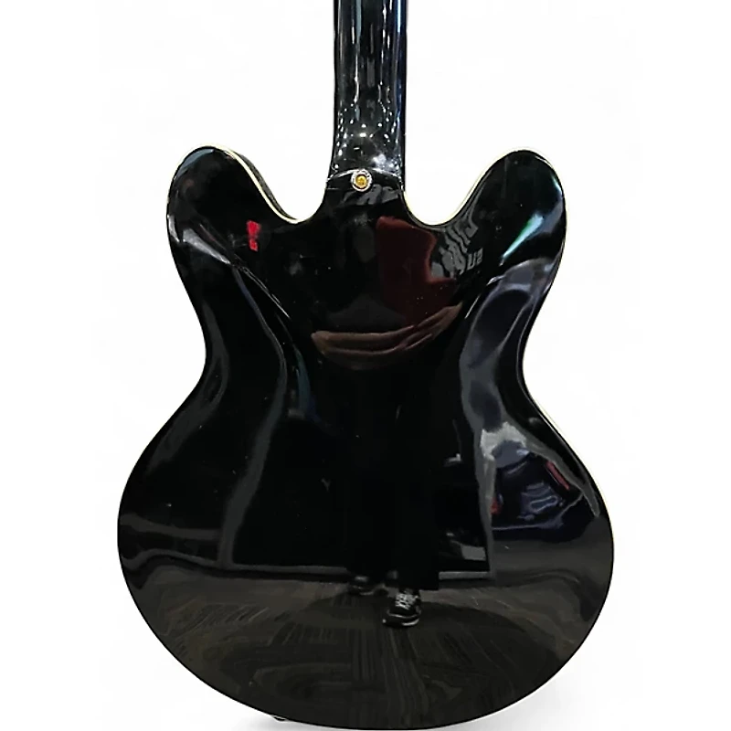 Used Epiphone Sheraton II Black Hollow Body Electric Guitar