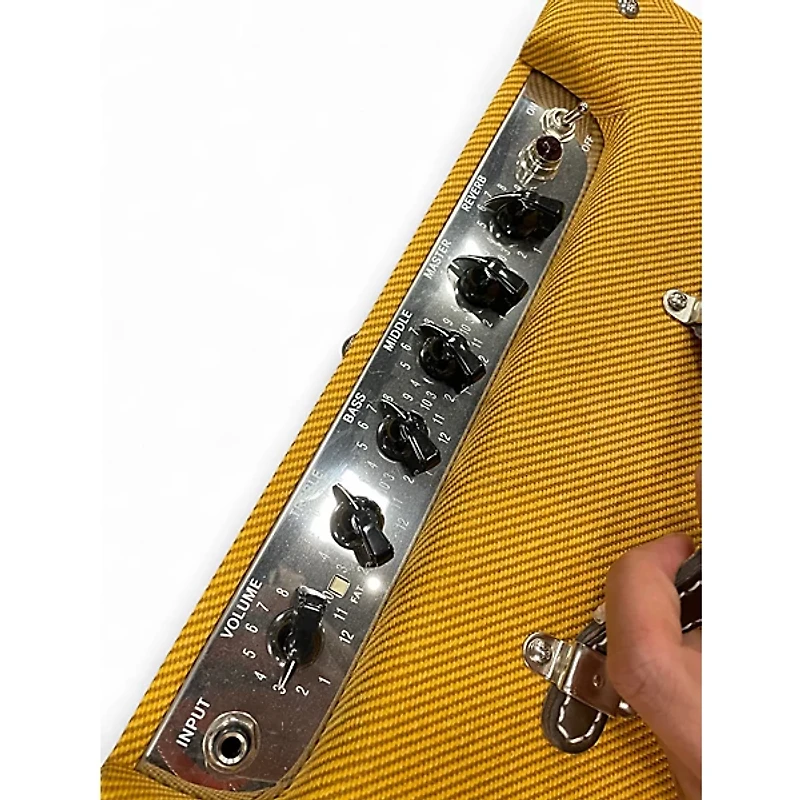 Used Fender Blues Junior LTD Tweed Tube Guitar Combo Amp