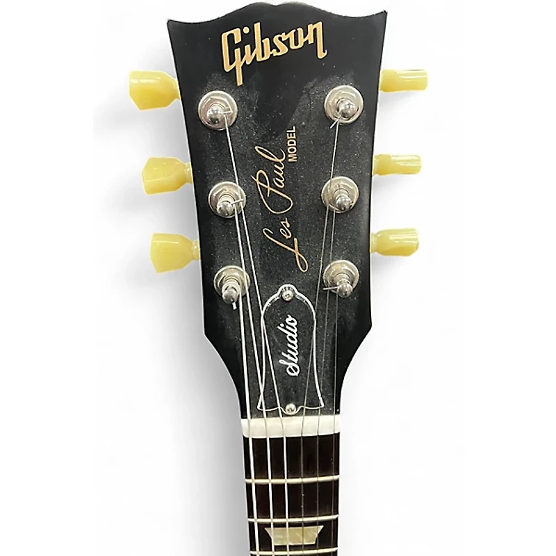 Used Gibson Les Paul Studio Vintage Sunburst Solid Body Electric Guitar