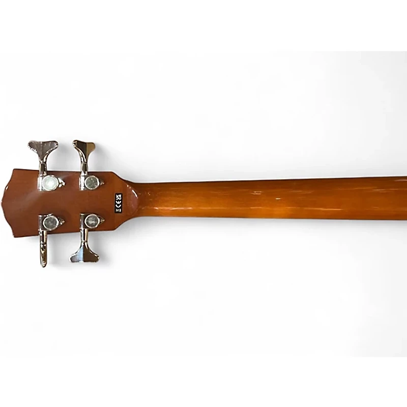 Used Fender cb-60sce Natural Acoustic Bass Guitar