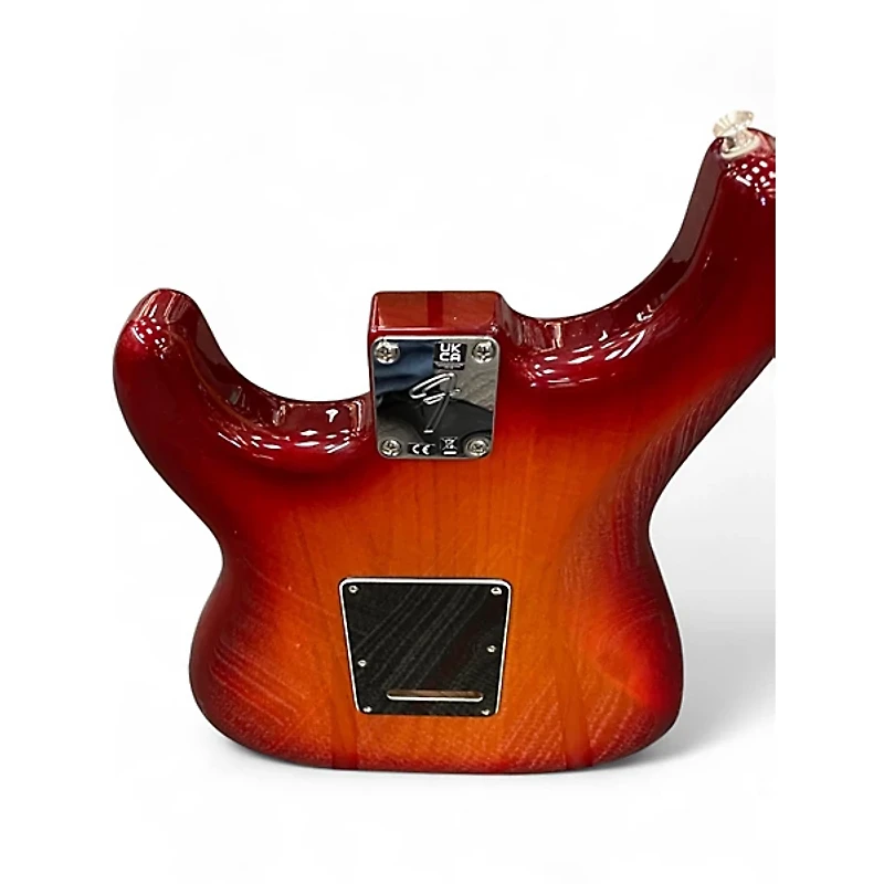 Used Fender Player Stratocaster HSS Cherry Sunburst Solid Body Electric Guitar