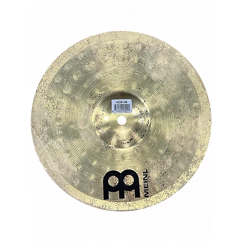 Used MEINL 10in HCS Splash Cymbal
