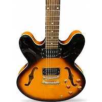 Used Epiphone Dot Tobacco Sunburst Hollow Body Electric Guitar