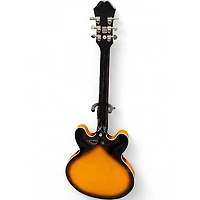 Used Epiphone Dot Tobacco Sunburst Hollow Body Electric Guitar