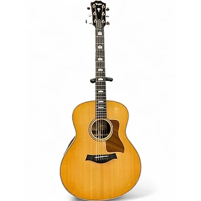 Used Taylor 818E Natural Acoustic Electric Guitar