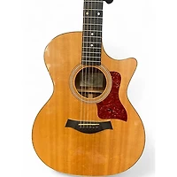 Used Taylor 414CE Natural Acoustic Electric Guitar