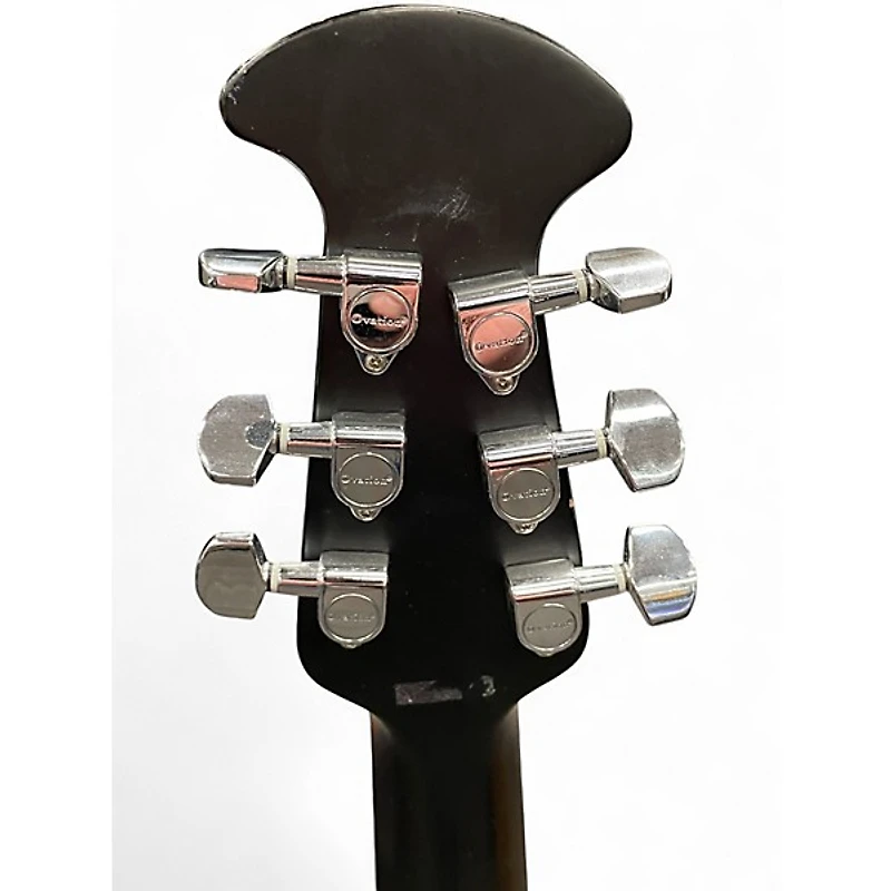 Used Ovation GC057 CELEBRITY Black Acoustic Electric Guitar