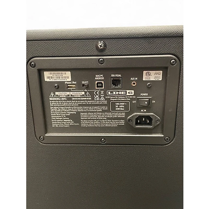 Used Line 6 Spider V 30 1x8 Guitar Combo Amp