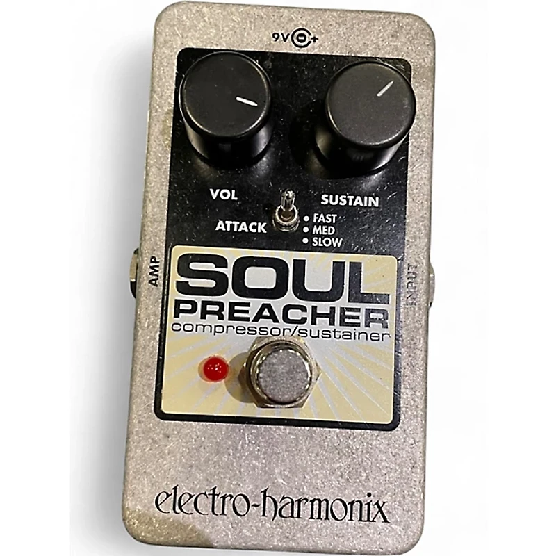 Used Electro-Harmonix Soul Preacher Nano Compressor / Sustainer Effect Pedal