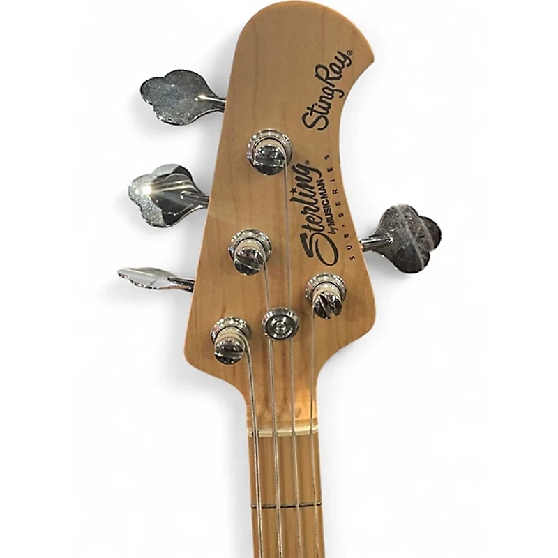 Used Sterling by Music Man STINGRAY RAY4HH OLIVE Electric Bass Guitar
