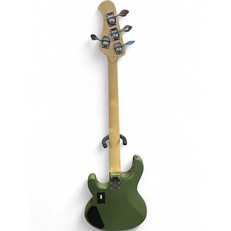 Used Sterling by Music Man STINGRAY RAY4HH OLIVE Electric Bass Guitar