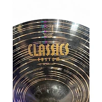 Used MEINL 16in 16" dark crash Cymbal