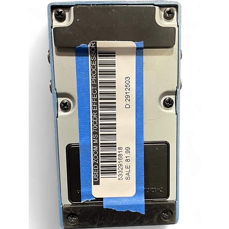 Used Zoom MS 70CDR Effect Processor