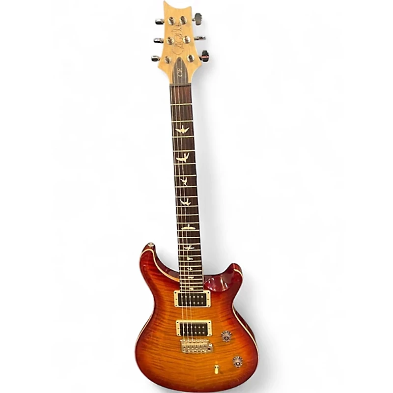 Used PRS CE24 Dark Cherry Sunburst Solid Body Electric Guitar