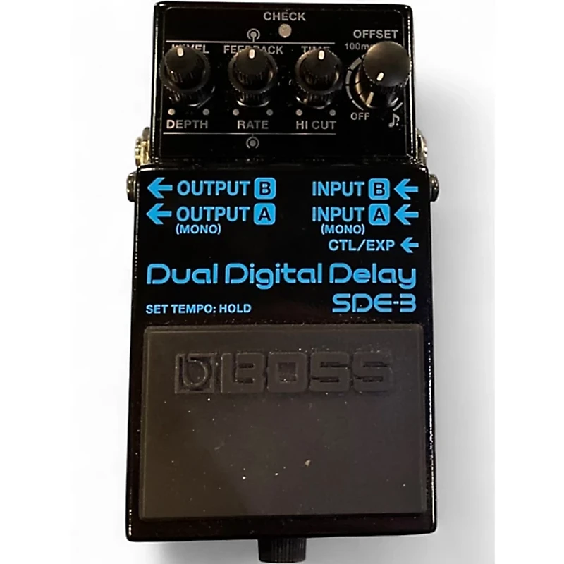 Used BOSS SDE-3 Effect Pedal