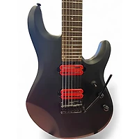 Used Sterling by Music Man John Petrucci JP157 7 String Black Solid Body Electric Guitar