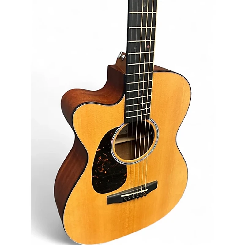 Used Martin 000 Junior Left Handed Natural Acoustic Electric Guitar