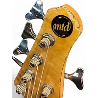Used MTD Kingston KZ 6 String Natural Electric Bass Guitar