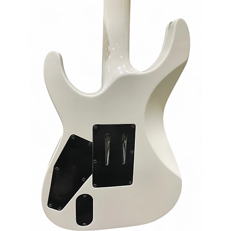 Used ESP LTD M1000 Snow White Solid Body Electric Guitar