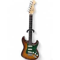 Used Fender American Deluxe Stratocaster 3 Tone Sunburst Solid Body Electric Guitar
