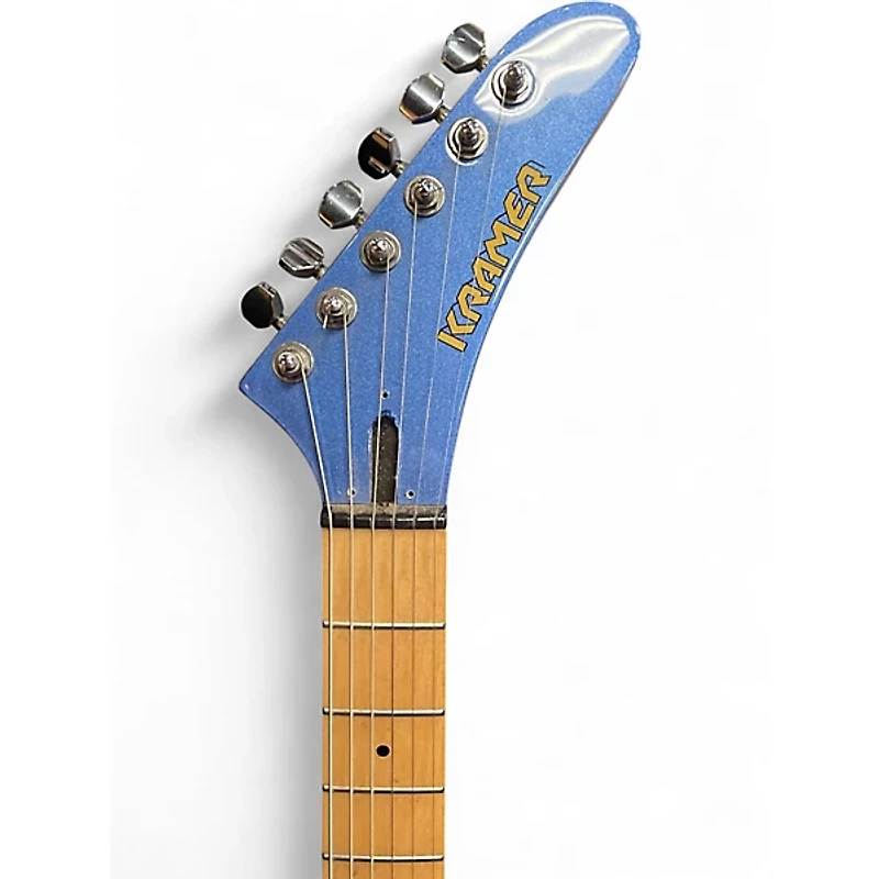 Used Kramer Baretta Special Blue Solid Body Electric Guitar