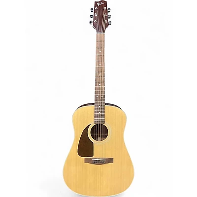 Used Fender F210LH Natural Acoustic Guitar