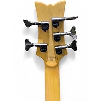 Used Schecter Guitar Research Raiden Special 5 String Trans Red Electric Bass Guitar