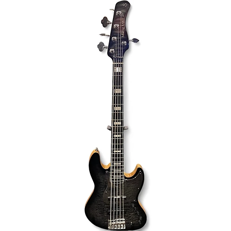 Used Marcus Millier v9 black Electric Bass Guitar