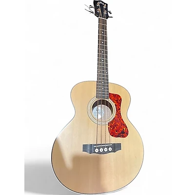 Used Guild Jumbo Junior Bass Natural Acoustic Bass Guitar